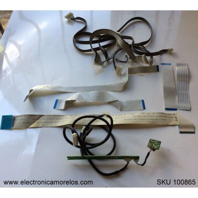 KIT DE CABLES PARA TV / SAMSUNG / BN96-07766M / BN41-00848B / BN41-01118A / MODELO PL42B430